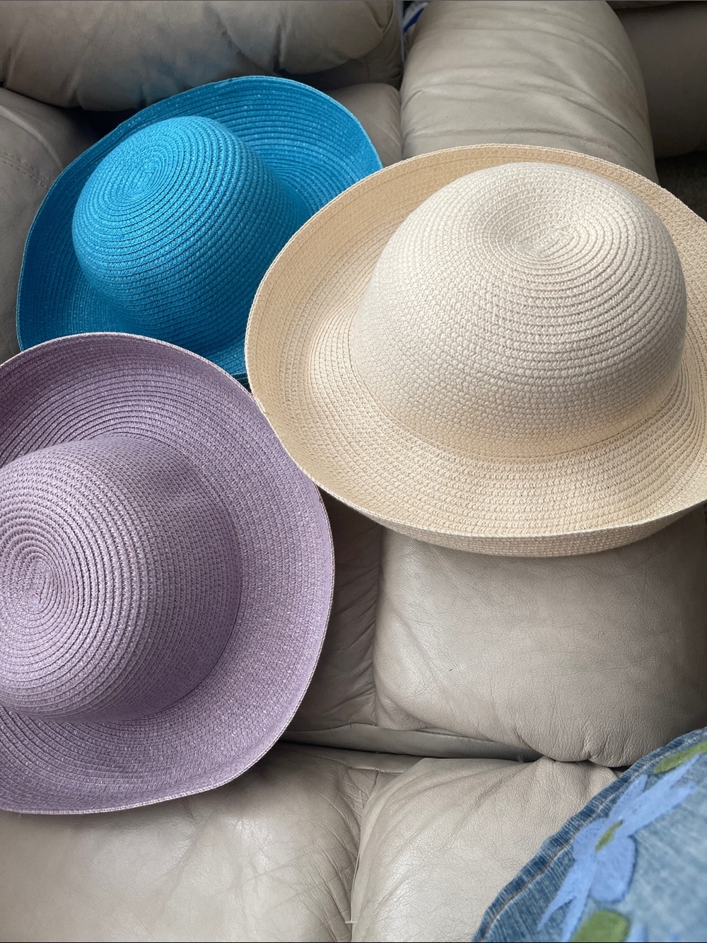St. John's Bay 1) White 2) Blue 3) Purple Sun Hat